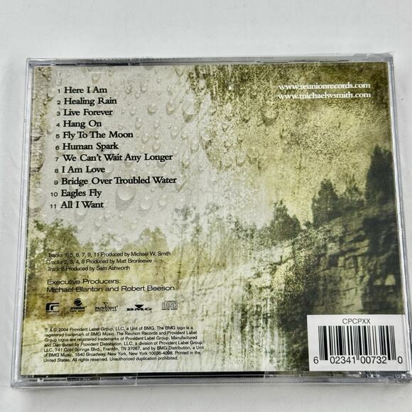 MICHAEL W SMITH Healing Rain 2004 CD Reunion Records BRAND NEW SEALED - Picture 3 of 3